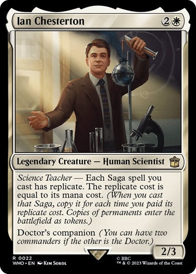 Ian Chesterton (Universes Beyond: Doctor Who) Light Play Foil