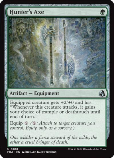 Hunter's Axe (Reality Fracture) Near Mint