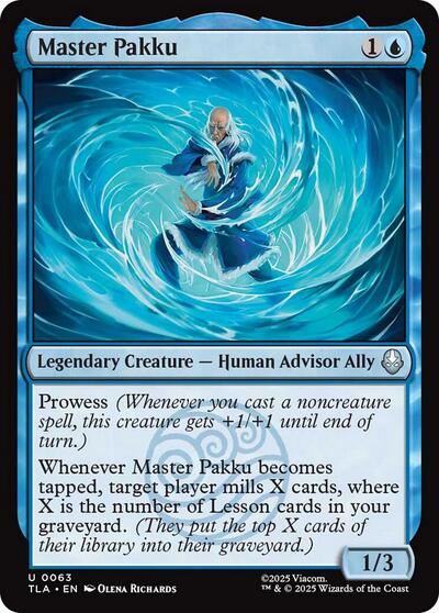 Master Pakku (Avatar: The Last Airbender) Near Mint Foil