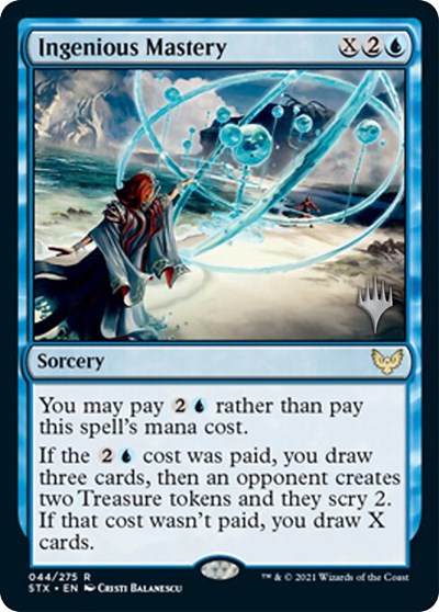 Ingenious Mastery (Promo Pack: Strixhaven) Near Mint