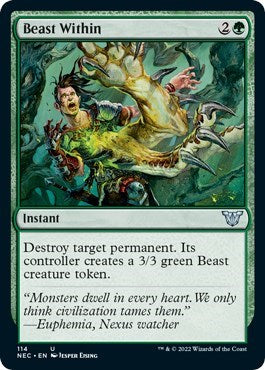 Beast Within (Commander: Kamigawa: Neon Dynasty) Near Mint