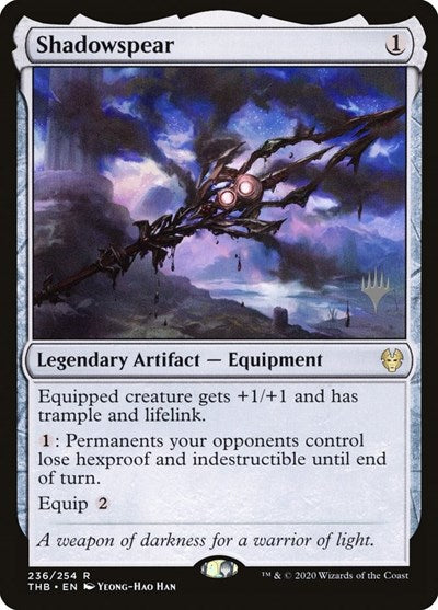 Shadowspear (Promo Pack: Theros Beyond Death) Medium Play Foil