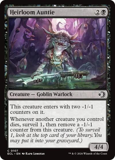 Heirloom Auntie (Lorwyn Eclipsed) Medium Play