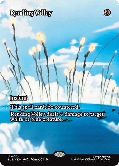 Rending Volley (Borderless) (Avatar: The Last Airbender: Eternal-Legal) Near Mint Foil
