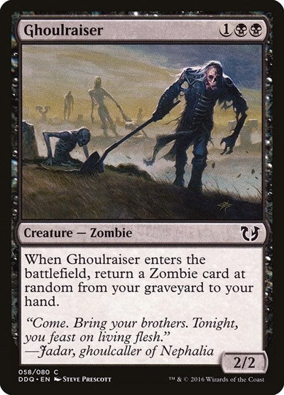 Ghoulraiser (Duel Decks: Blessed vs Cursed) Medium Play