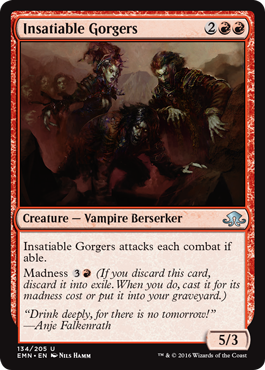 Insatiable Gorgers (Eldritch Moon) Near Mint