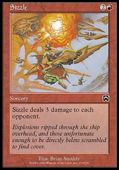 Sizzle (Mercadian Masques) Medium Play