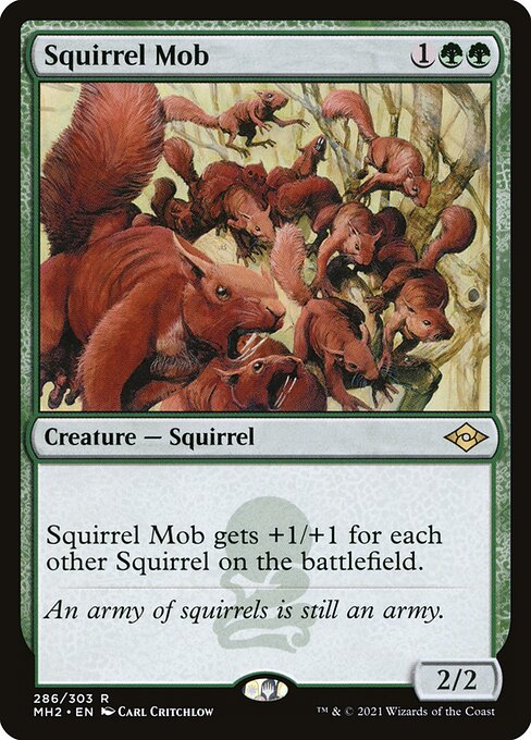 Squirrel Mob  Foil Etched|0|0|0.00