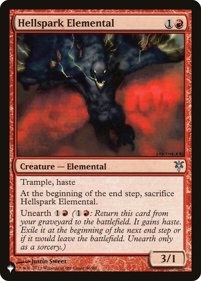 Hellspark Elemental (The List) Near Mint