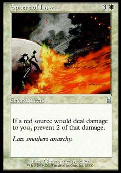Sphere of Law (Odyssey) Light Play Foil