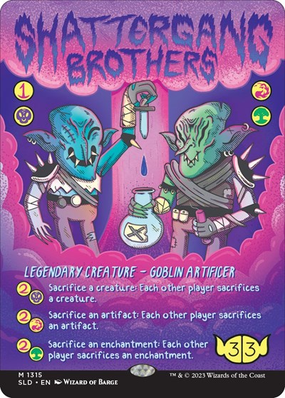 Shattergang Brothers (Secret Lair) Near Mint