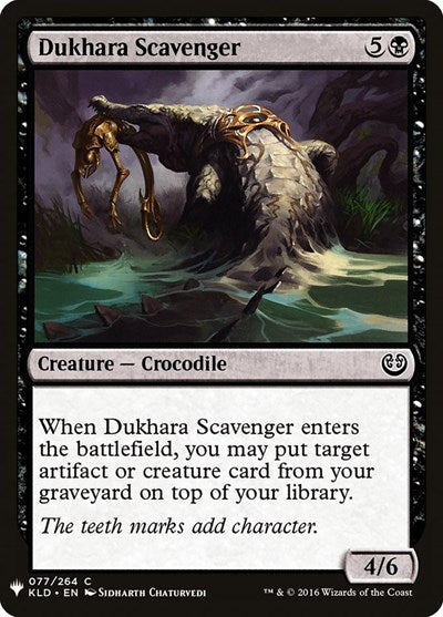 Dukhara Scavenger (Mystery Booster) Light Play