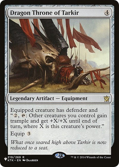Dragon Throne of Tarkir (The List) Near Mint