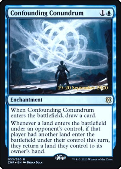 Confounding Conundrum (Promos: Prerelease Cards) Light Play Foil
