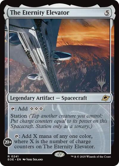The Eternity Elevator (Promo Pack: Edge of Eternities) Medium Play