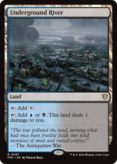 Underground River (Commander: Reality Fracture) Near Mint