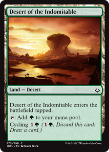 Desert of the Indomitable (Hour of Devastation) Near Mint