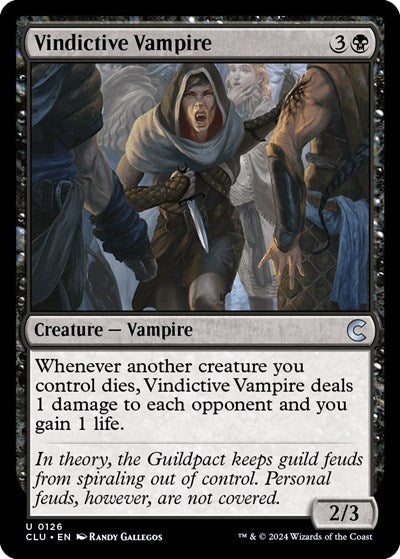 Vindictive Vampire (Ravnica: Clue Edition) Near Mint