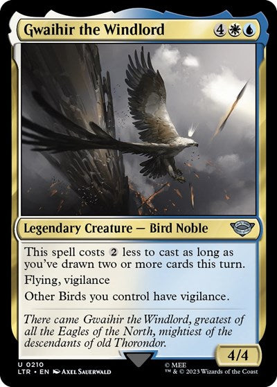 Gwaihir the Windlord (Universes Beyond: The Lord of the Rings: Tales of Middle-earth) Near Mint Foil