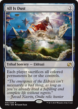 All Is Dust (Modern Masters 2015) Medium Play Foil