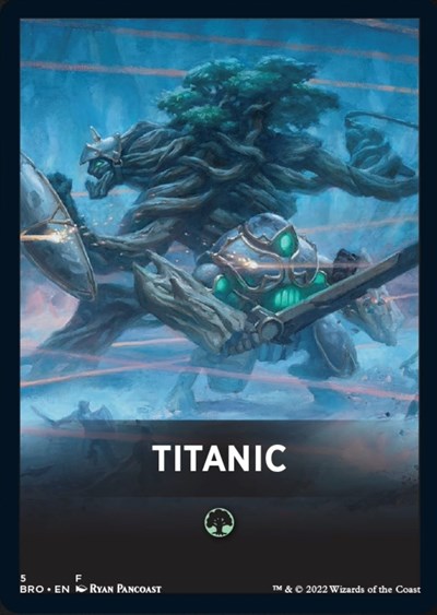 Titanic Theme Card (The Brothers' War) Near Mint