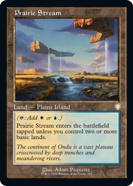 Prairie Stream (Commander: The Brothers' War) Near Mint
