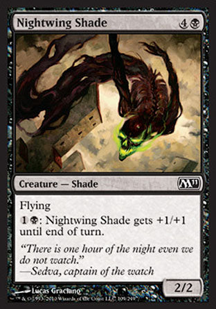 Nightwing Shade (Magic 2011 Core Set) Light Play