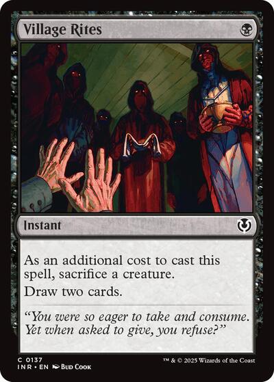 Village Rites (Innistrad Remastered) Near Mint