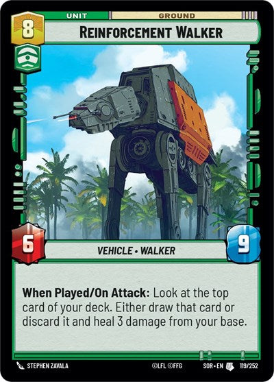 Reinforcement Walker (Spark of Rebellion) Near Mint Foil