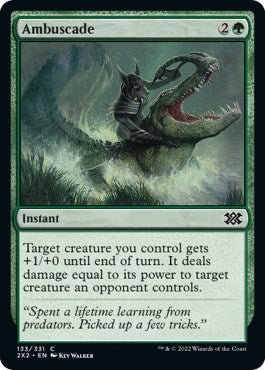 Ambuscade (Double Masters 2022) Light Play Foil