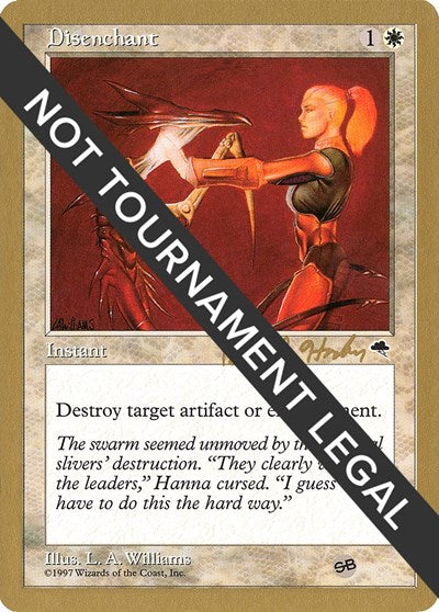 Disenchant - 1998 Brian Hacker (TMP) (SB) (World Championship Decks) Light Play