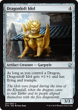 Dragonloft Idol (Dragons of Tarkir) Medium Play Foil
