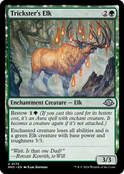 Trickster's Elk (Modern Horizons 3) Light Play