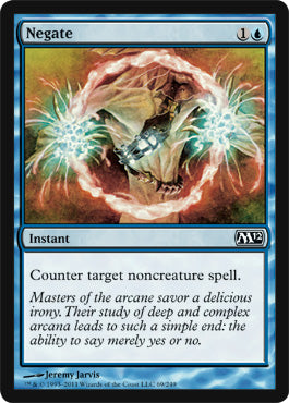 Negate (Magic 2012 Core Set) Light Play Foil