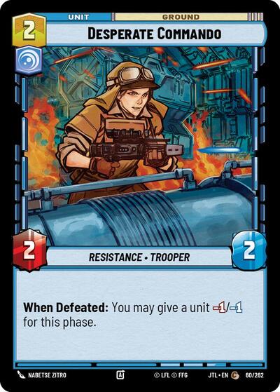 Desperate Commando (Jump to Lightspeed) Near Mint