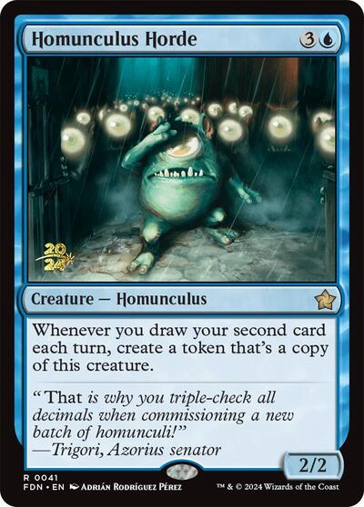 Homunculus Horde (Promos: Prerelease Cards) Light Play Foil