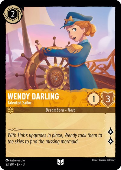 Wendy Darling - Talented Sailor (Into the Inklands) Near Mint