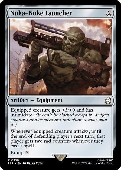 Nuka-Nuke Launcher (Universes Beyond: Fallout) Near Mint Foil