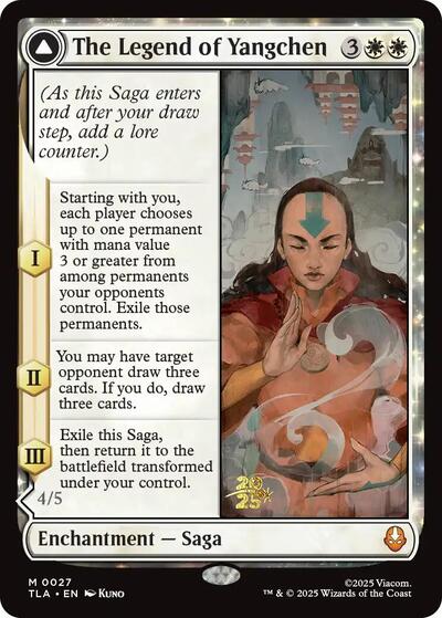 The Legend of Yangchen (Promos: Prerelease Cards) Near Mint Foil