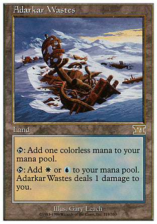 Adarkar Wastes (Classic 6th Edition) Damaged / Poor