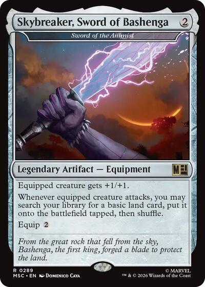 Skybreaker  Sword of Bashenga   Sword of the Animist  Surge Foil|2|0|0.00