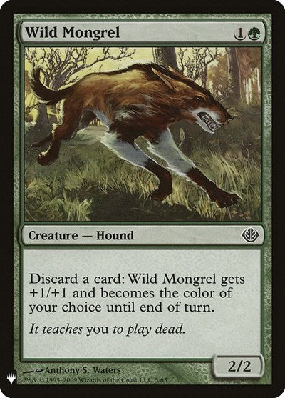 Wild Mongrel (Mystery Booster) Near Mint