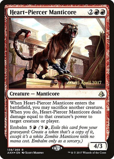 Heart-Piercer Manticore (Promos: Prerelease Cards) Near Mint Foil