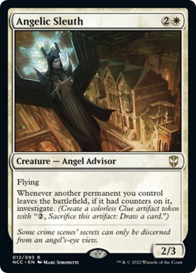 Angelic Sleuth (Commander: Streets of New Capenna) Near Mint