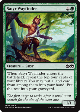 Satyr Wayfinder (Ultimate Masters) Light Play Foil