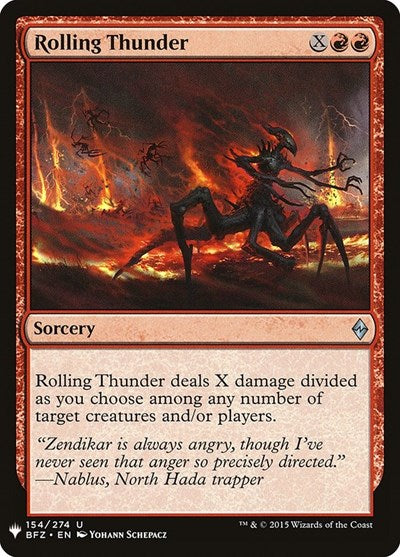 Rolling Thunder (Mystery Booster) Near Mint