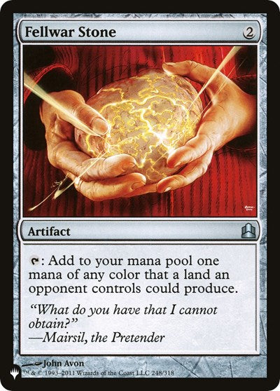 Fellwar Stone (CMD) (Secret Lair Commander: From Cute to Brute) Medium Play