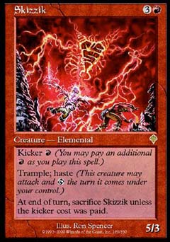 Skizzik (Invasion) Heavy Play Foil