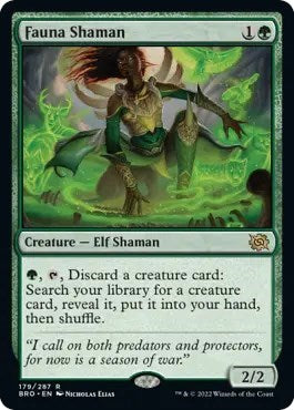Fauna Shaman (The Brothers' War) Near Mint Foil