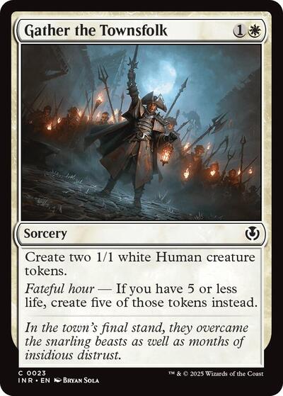 Gather the Townsfolk (Innistrad Remastered) Near Mint